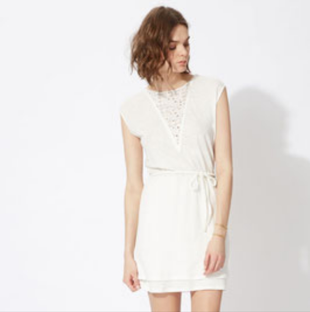 Maje Linen Summer Dress